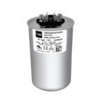 Dual Motor Run Capacitor 45+5.0 MF 440/370  VAC Round 51722105